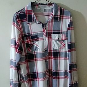 Long sleeve blouse